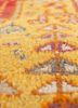 nuray red and orange wool hand knotted Rug - CloseUp nuray red and orange wool hand knotted Rug - CloseUp