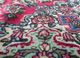 aalam red and orange wool hand knotted Rug - CloseUp aalam red and orange wool hand knotted Rug - CloseUp