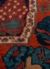 nuray blue wool hand knotted Rug - CloseUp nuray blue wool hand knotted Rug - CloseUp