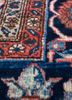 aalam blue wool hand knotted Rug - CloseUp aalam blue wool hand knotted Rug - CloseUp