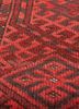 nuray red and orange wool hand knotted Rug - CloseUp nuray red and orange wool hand knotted Rug - CloseUp
