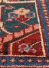 aalam red and orange wool hand knotted Rug - CloseUp aalam red and orange wool hand knotted Rug - CloseUp