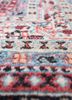 aalam red and orange wool hand knotted Rug - CloseUp aalam red and orange wool hand knotted Rug - CloseUp