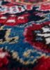aalam red and orange wool hand knotted Rug - CloseUp aalam red and orange wool hand knotted Rug - CloseUp