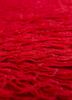 zuri red and orange wool hand knotted Rug - CloseUp zuri red and orange wool hand knotted Rug - CloseUp
