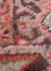 aalam red and orange wool hand knotted Rug - CloseUp aalam red and orange wool hand knotted Rug - CloseUp