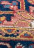 aalam red and orange wool hand knotted Rug - CloseUp aalam red and orange wool hand knotted Rug - CloseUp