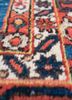 aalam red and orange wool hand knotted Rug - CloseUp aalam red and orange wool hand knotted Rug - CloseUp