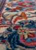 aalam red and orange wool hand knotted Rug - CloseUp aalam red and orange wool hand knotted Rug - CloseUp