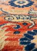 aalam beige and brown wool hand knotted Rug - CloseUp