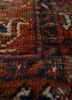 aalam blue wool hand knotted Rug - CloseUp