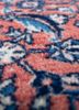 aalam blue wool hand knotted Rug - CloseUp aalam blue wool hand knotted Rug - CloseUp