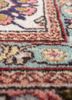 aalam red and orange wool hand knotted Rug - CloseUp aalam red and orange wool hand knotted Rug - CloseUp