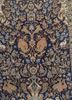 aalam blue wool hand knotted Rug - CloseUp aalam blue wool hand knotted Rug - CloseUp