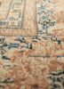 aalam gold wool hand knotted Rug - CloseUp
