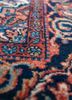 aalam red and orange wool hand knotted Rug - CloseUp aalam red and orange wool hand knotted Rug - CloseUp