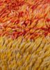 zuri red and orange wool hand knotted Rug - CloseUp zuri red and orange wool hand knotted Rug - CloseUp