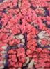 nuray pink and purple wool hand knotted Rug - CloseUp