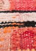nuray red and orange wool hand knotted Rug - CloseUp nuray red and orange wool hand knotted Rug - CloseUp