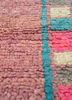 nuray pink and purple wool hand knotted Rug - CloseUp nuray pink and purple wool hand knotted Rug - CloseUp