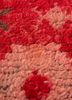 nuray red and orange wool hand knotted Rug - CloseUp