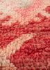 nuray red and orange wool hand knotted Rug - CloseUp