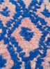 nuray pink and purple wool hand knotted Rug - CloseUp nuray pink and purple wool hand knotted Rug - CloseUp