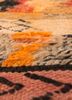 nuray red and orange wool hand knotted Rug - CloseUp nuray red and orange wool hand knotted Rug - CloseUp