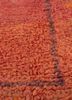 nuray red and orange wool hand knotted Rug - CloseUp nuray red and orange wool hand knotted Rug - CloseUp