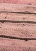 nuray pink and purple wool hand knotted Rug - CloseUp
