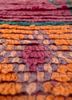 nuray pink and purple wool hand knotted Rug - CloseUp