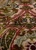 gulmarg gold silk hand knotted Rug - CloseUp
