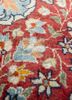 gulmarg red and orange silk hand knotted Rug - CloseUp gulmarg red and orange silk hand knotted Rug - CloseUp