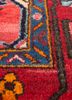 kiaan red and orange wool hand knotted Rug - CloseUp