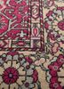 aalam red and orange wool hand knotted Rug - CloseUp aalam red and orange wool hand knotted Rug - CloseUp