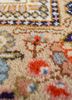 aalam red and orange wool hand knotted Rug - CloseUp aalam red and orange wool hand knotted Rug - CloseUp