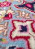aalam blue wool hand knotted Rug - CloseUp aalam blue wool hand knotted Rug - CloseUp