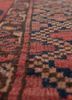 kiaan red and orange wool hand knotted Rug - CloseUp kiaan red and orange wool hand knotted Rug - CloseUp