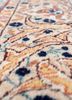 aalam gold wool hand knotted Rug - CloseUp