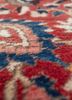 aalam blue wool hand knotted Rug - CloseUp aalam blue wool hand knotted Rug - CloseUp