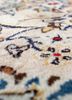aalam ivory wool hand knotted Rug - CloseUp aalam ivory wool hand knotted Rug - CloseUp