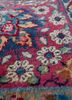 aalam blue wool hand knotted Rug - CloseUp aalam blue wool hand knotted Rug - CloseUp
