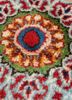 aalam blue wool hand knotted Rug - CloseUp aalam blue wool hand knotted Rug - CloseUp