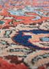 aalam gold wool hand knotted Rug - CloseUp