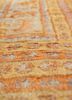 aalam gold wool hand knotted Rug - CloseUp
