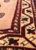 aalam red and orange wool hand knotted Rug - CloseUp aalam red and orange wool hand knotted Rug - CloseUp