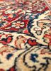 aalam red and orange wool hand knotted Rug - CloseUp aalam red and orange wool hand knotted Rug - CloseUp
