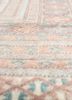 kiaan blue wool hand knotted Rug - CloseUp