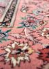 aalam blue wool hand knotted Rug - CloseUp aalam blue wool hand knotted Rug - CloseUp