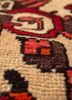 aalam red and orange wool hand knotted Rug - CloseUp aalam red and orange wool hand knotted Rug - CloseUp
